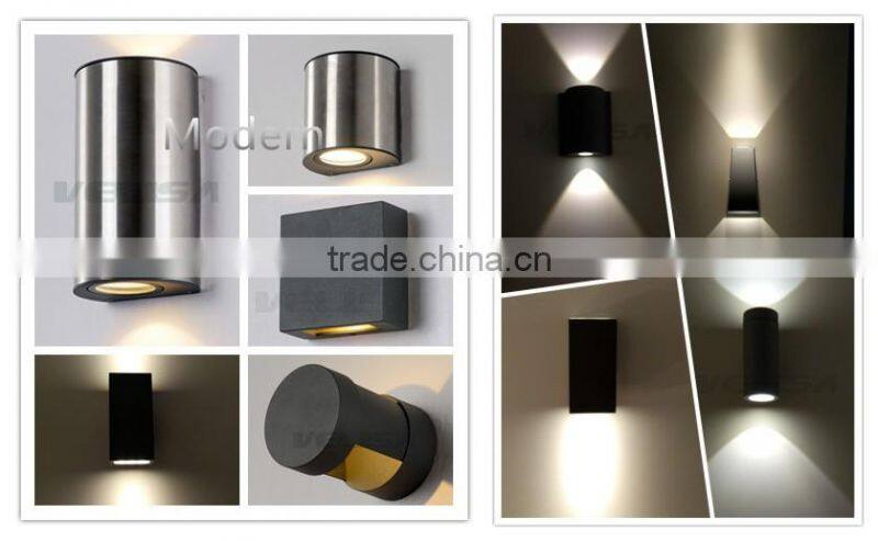Alibaba express china 2x3w outdoor & exterior wall led light /wall light led/wall pack /wall cube outdoor manufacturers china