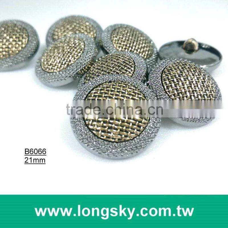 (#B6066/15mm, 21mm) 2 pieces combined button for authum fashion clothing