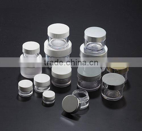 diamond acrylic cream jars