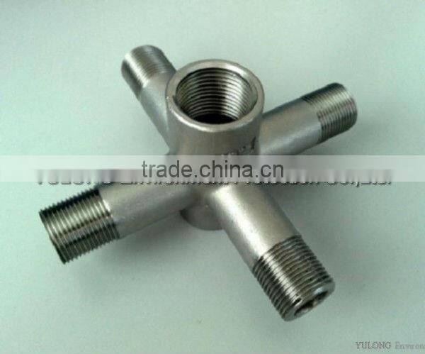 Tube air diffuser for waste water treatment