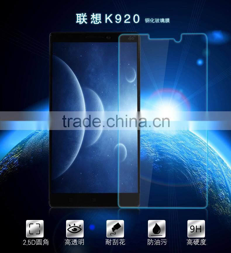 Factory price mobile phone Tempered Glass Screen protector/film for lenovo K920
