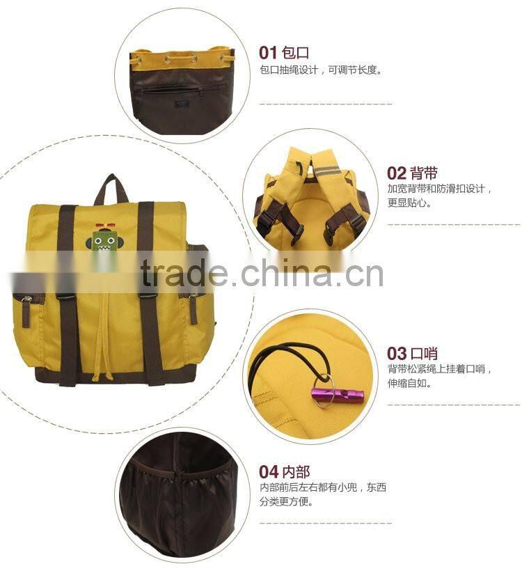 New Design Bright Color Oxford Cotton Material Study or Daily Used Bag
