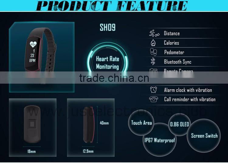 Factory Directly Wristband Activity Tracker With Heart Rate, 2016 Hot Sale Smart Sport Bracelet