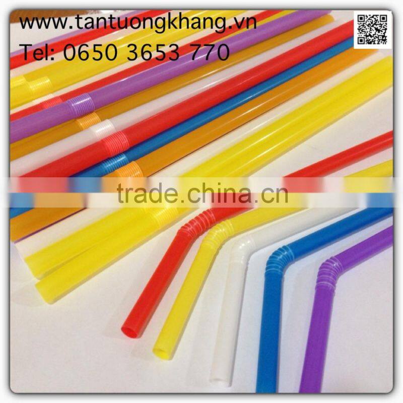 SEDEX, WCA INTERTEK Audited Flexible Drinking Straw, Packaging Upon Customer's Request