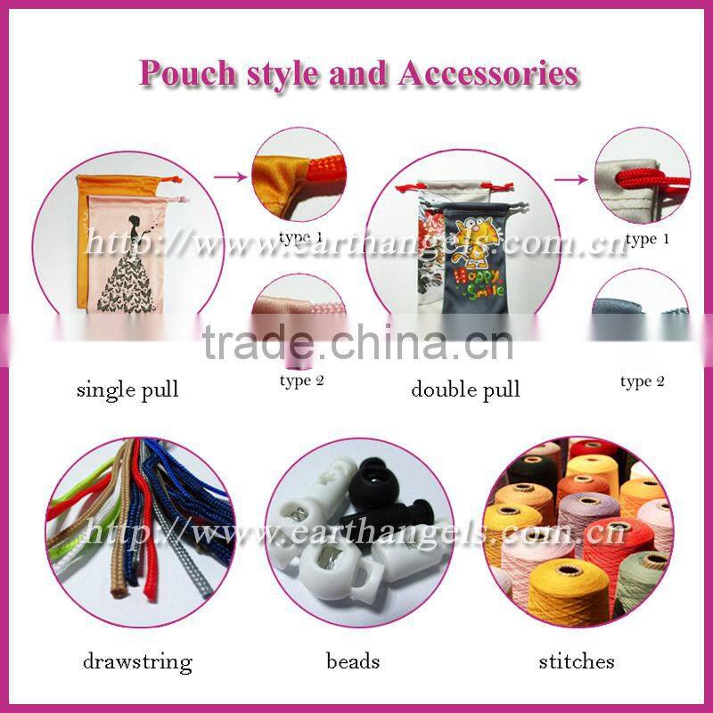 printing microfiber swimming goggle pouch bags