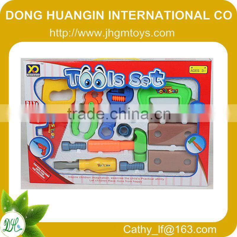 Wonderful kids tool and brains toys,plastic tool sets