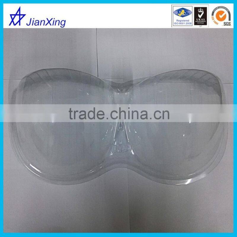 plastic bra cup holder/cover/blister