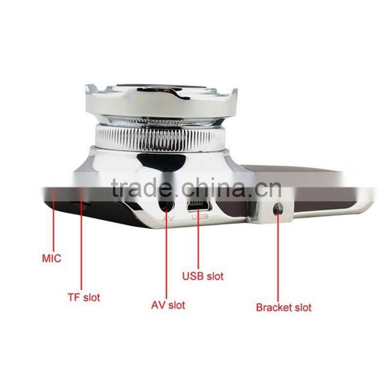 140 Degree Wide Angle with G-sensor WDR Superior Quality Night Vision 5-Glass Lenses car night vision camera