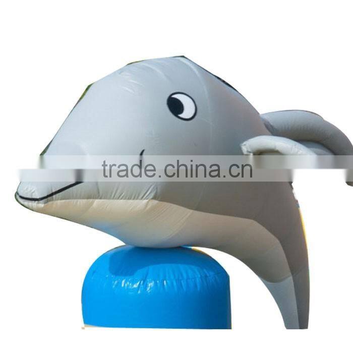 Used Commercial Dolphin Bounce House for Adult or Kids, Inflatable Jumping Castle for Sale