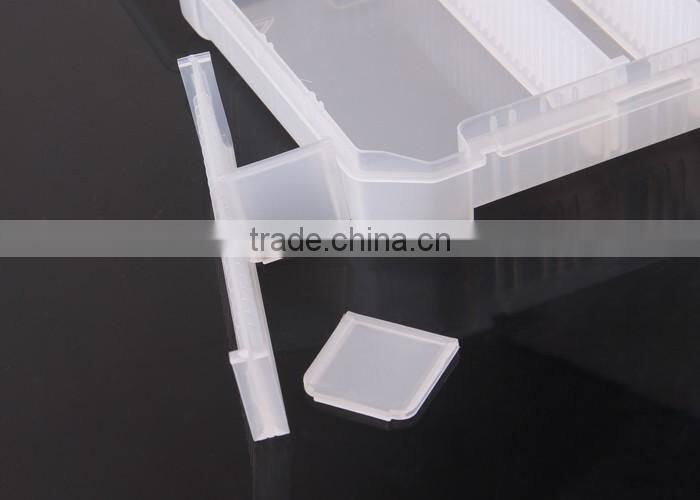 Compartments Closed Large Capacity 27*18*4.5cm Fishing Tackle Box