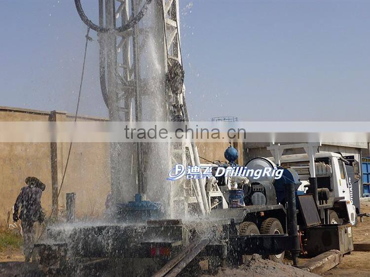 Truck Mounted 600m Dfc-600 China Factory Used Borehole Well Drilling Machine for Water Price