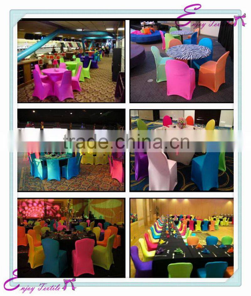 YHC#220 polyester banquet spandex lycra cheap wholesale stretched chair cover
