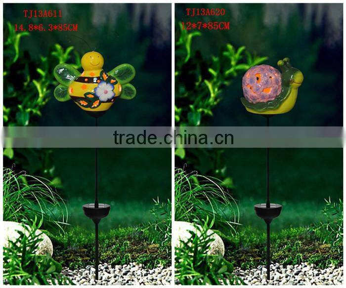 Colorful decorative hand painted ceramic butterfly