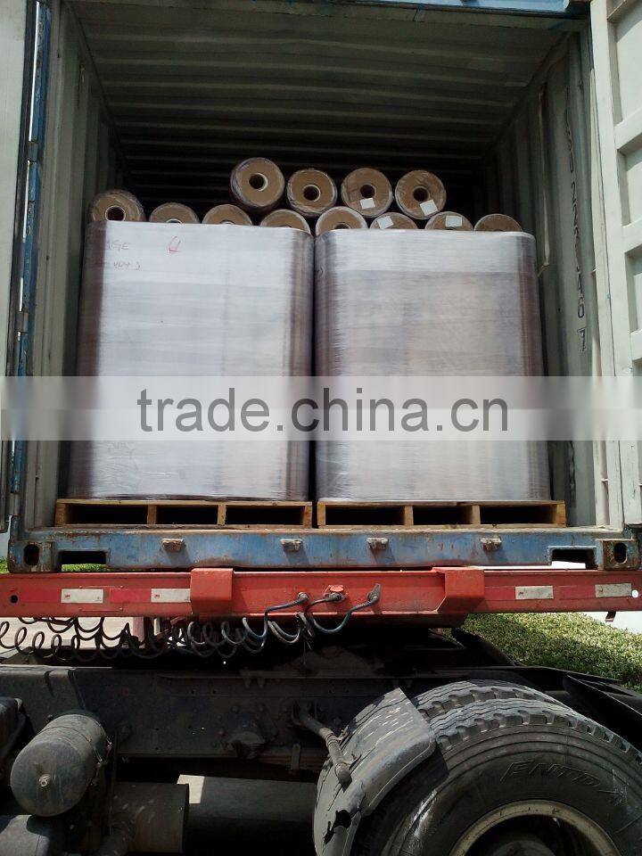 high gloss spot sparkle red pvc film