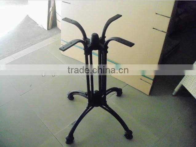 cast iron black restaurant table base F21