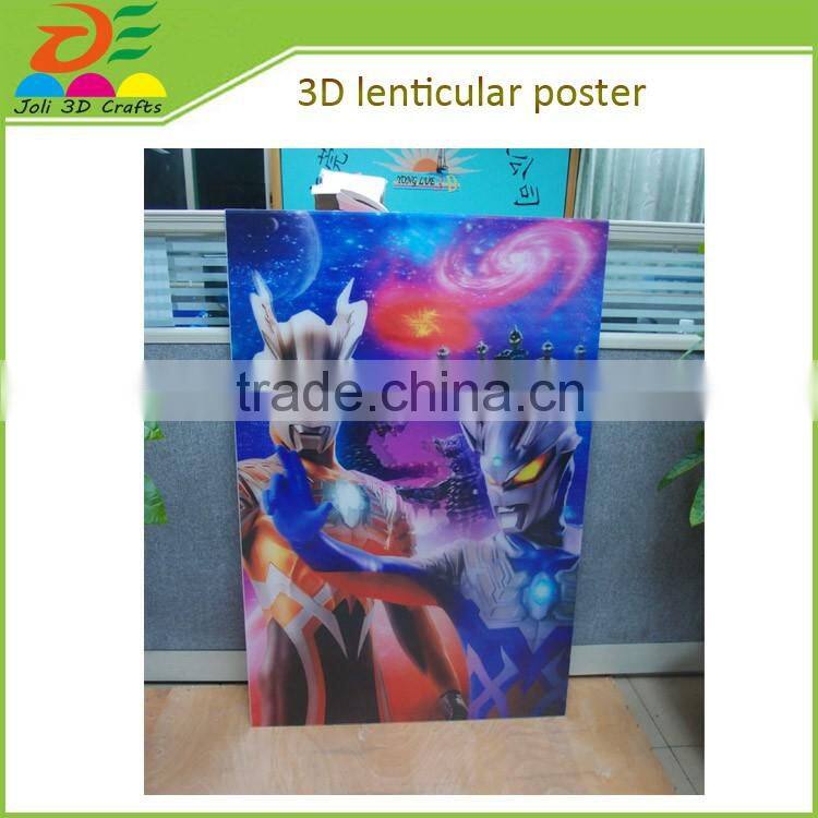 Promotional 3d Movie Poster printing