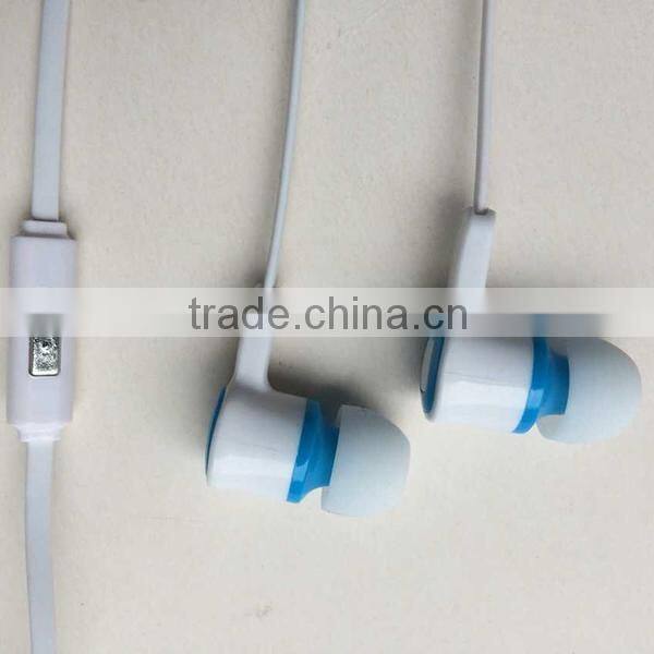 colorful earphone,rope cord earphone,free market united states