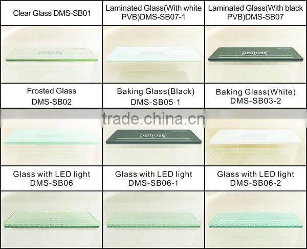 prefab glass stairs price with steel hidden stringer