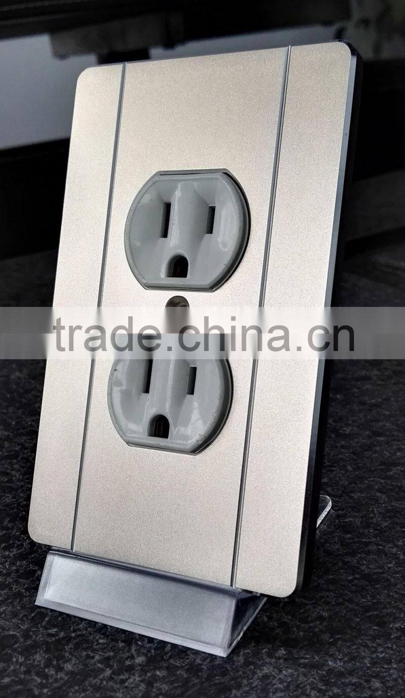 So many kind of metal switch plate fit North America switches