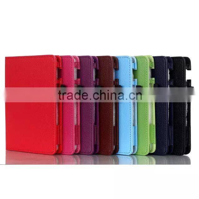 Flip Folio Stand Leather Case For Amazon Kindle Voyage 6 Inch Ebook Ereader