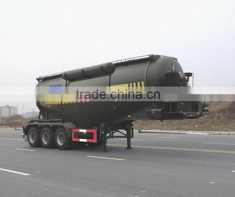 CIMC cement bulk tanker semi trailer/bulk cement tanker for Vietnam