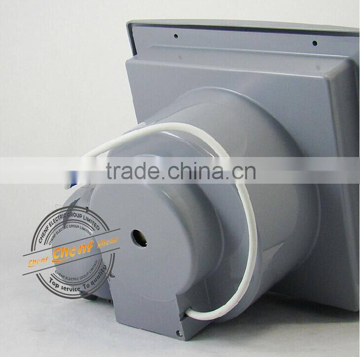Full Plastic Exhaust / Ventilation FaKitchen fumes WC Bathroom Exhaust fan Household wall window100%copper wire(Diameter 10 inch