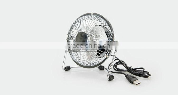 New Mini dc fans Hot selling 5v dc metal cooling fan with usb port mini fans
