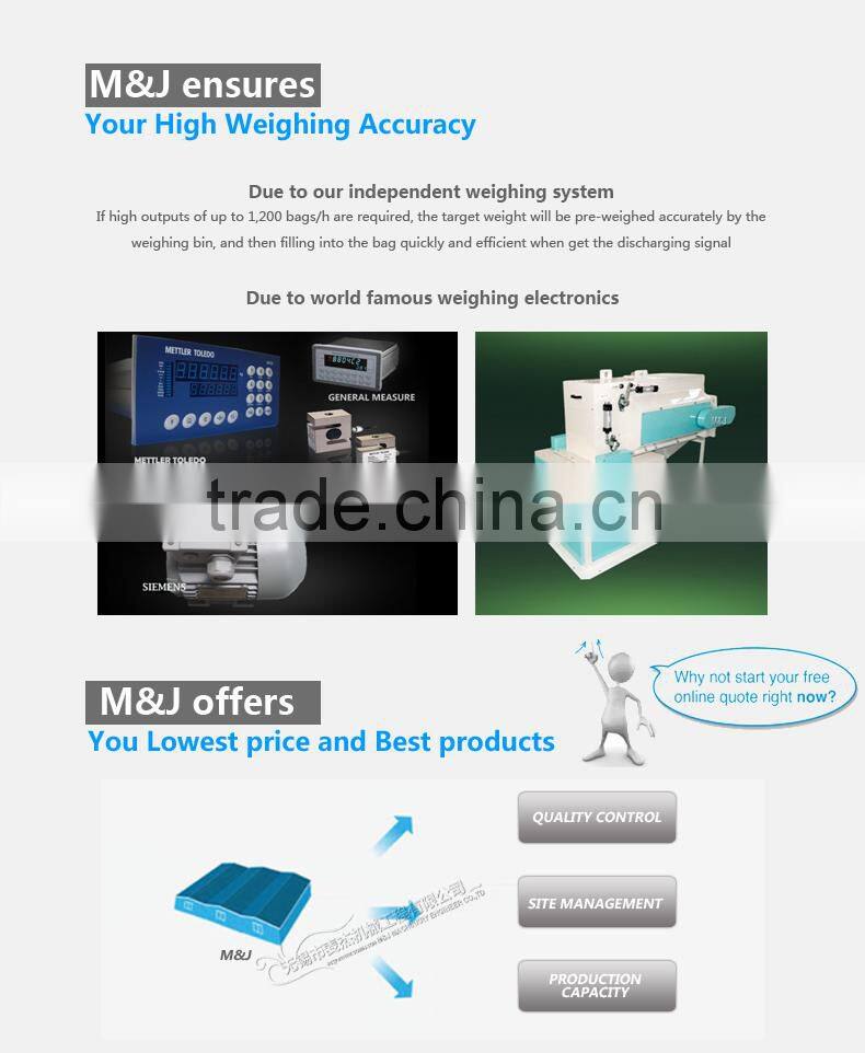 25 kg plastic bags filling and sealing machine