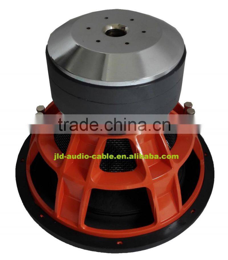 China made car speaker subwoofer,3000W RMS / 6000W Max power car subwoofer SPL15 15" car subwoofer /car subwoofer speaker
