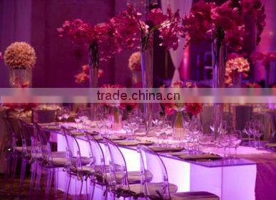 banquet glass tables for weddings