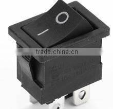 4 pin black rocker switch with on-off button KCD1-104 of high quality