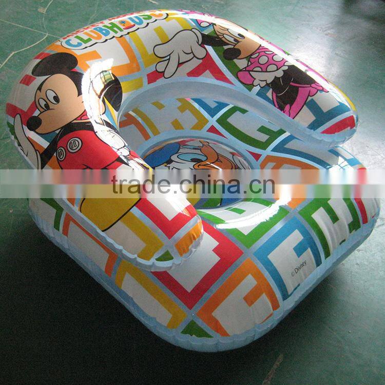 custom kids inflatable sofa chair, green kids inflatable sofa furniture