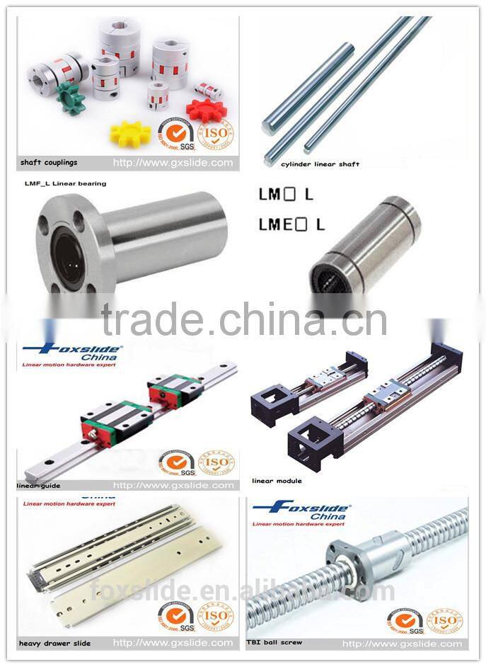 Motorized linear motion guide table with Nema 17 standard motor