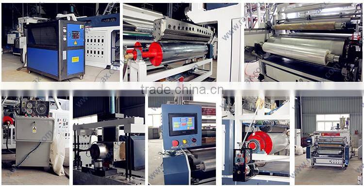 LLDPE mono layer cast stretch film machine