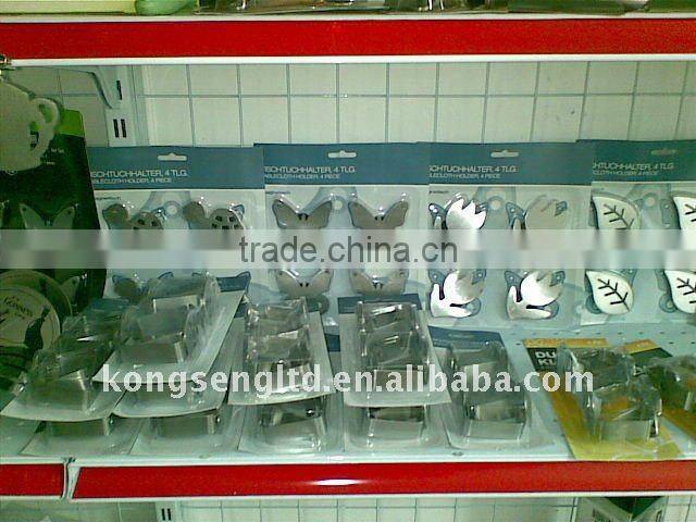 flower shape metal tablecloth clips