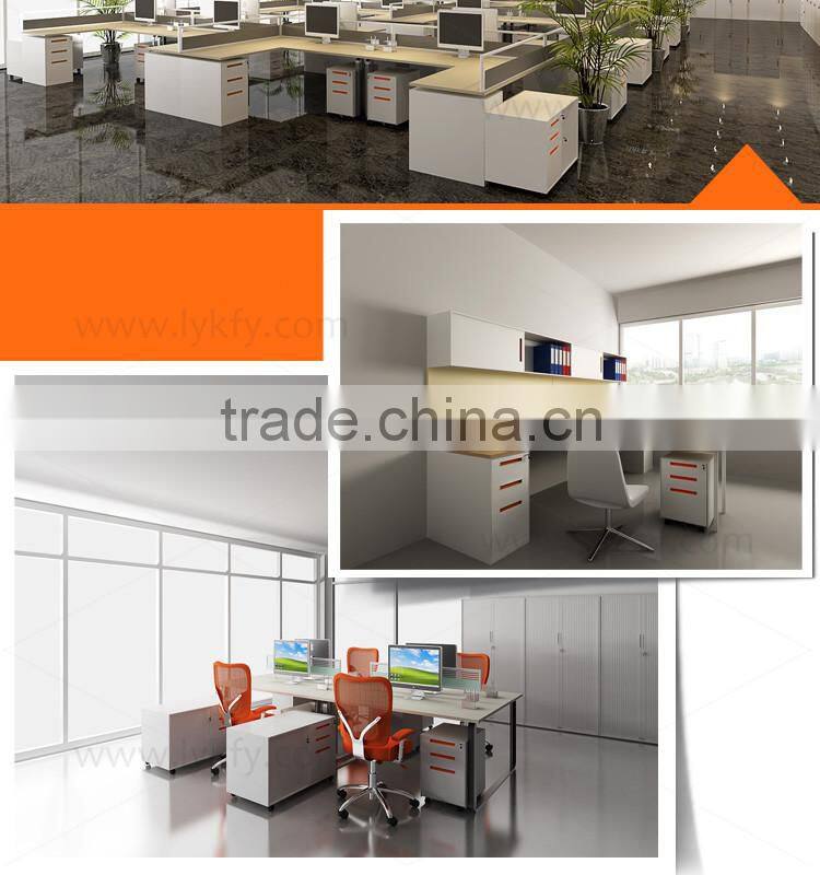 KEFEIYA White 4 Drawer Iron Cabinet