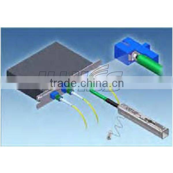 In-Adapter Ferrule Cleaner for dry cleaning solution