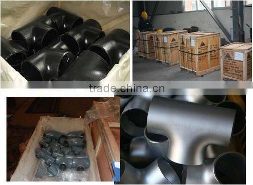 China High pressure seamless equal barred tee