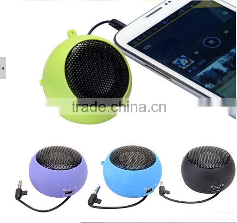 Mini Hamburger gift hamburger speaker for pc mp3 mobile phone