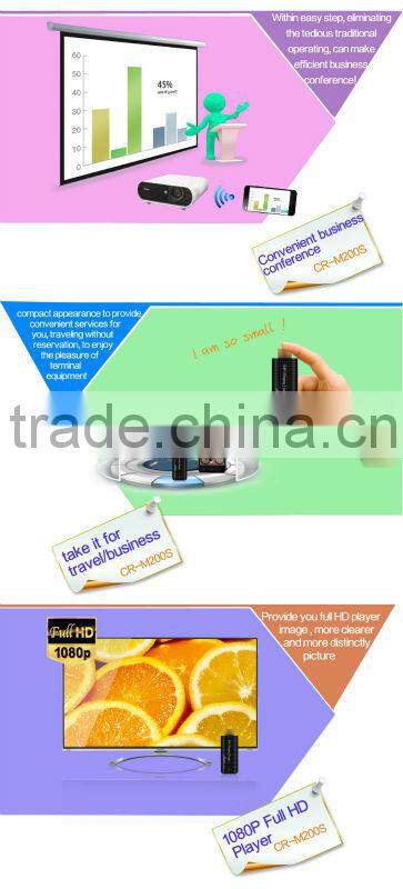 New product!1GHz A9 256MB DDR3 MaLi400 media share wifi display dongle