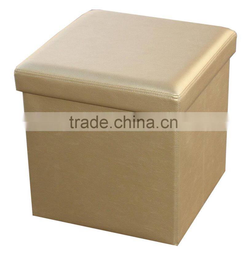 Kids toy storage Fire truck foldable ottoman