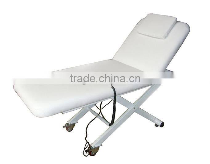 White electric facial beauty bed of salon furniture
