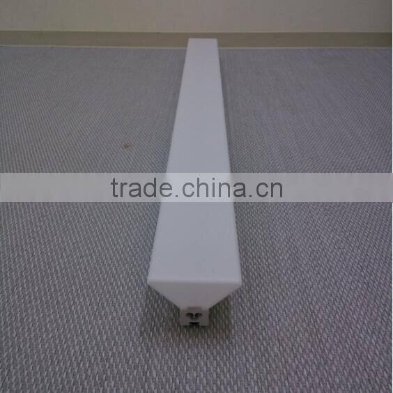 commercial light Luminous 18W Trapezium led light diffusing plastic tube
