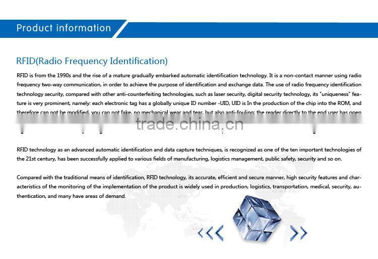 Very easy to use RFID Finance Tickets
