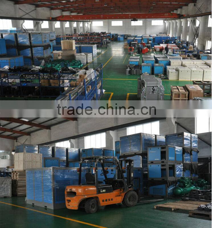 Good performance and famous brand direct driven screw air compressor in China