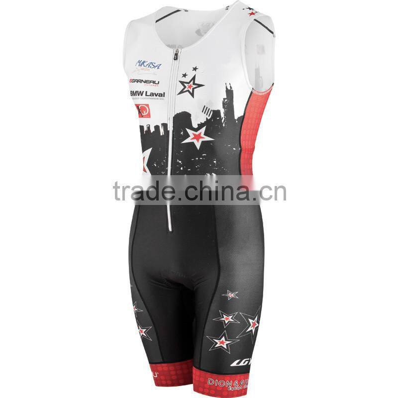 Custom Triathlon Suits Men's Tri Suit is a one piece swim, bike, run for Triathlons
