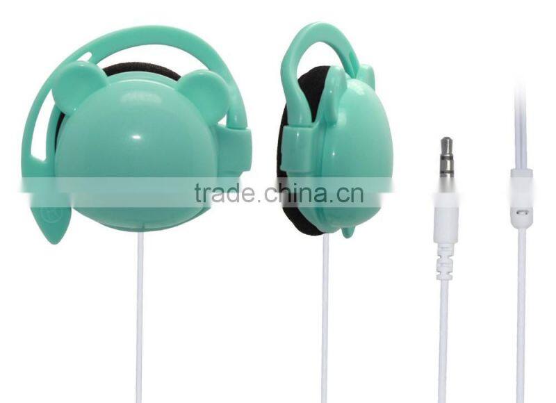 Cartoon earhook earphones kids earphones cartoon earbud