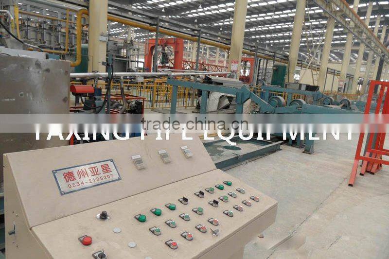 graphite coating machine for expanding steel pipes