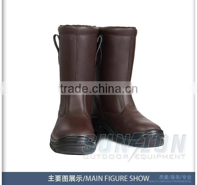 High selling to EU and US cowhide leather Safety Boots for Army