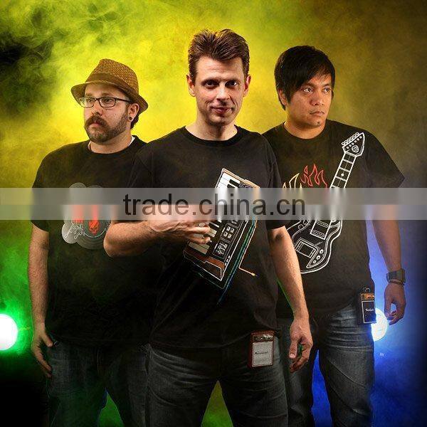 2016 Electronic drum T-Shirt/Electric Piano shirts/Playable music el t-shirts